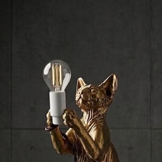 Lampada Gatto / Sphynx